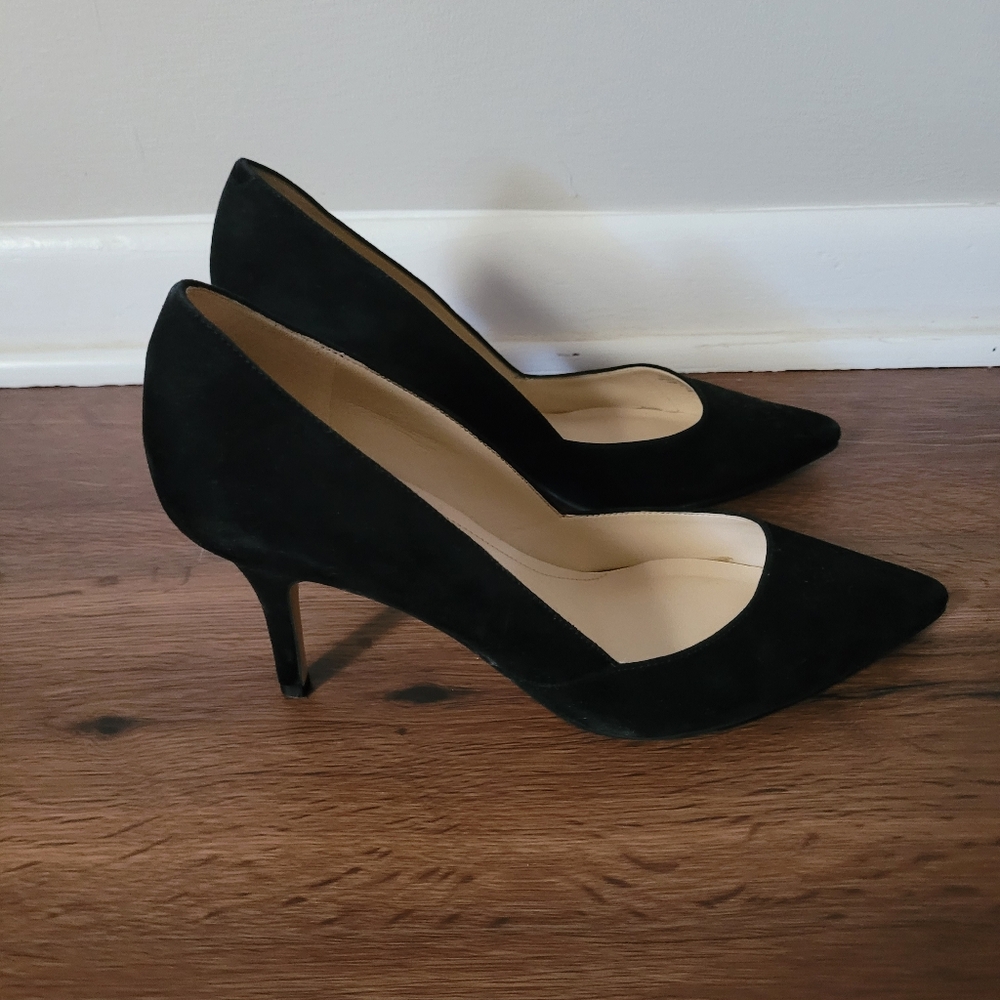 Marc Fisher - Elegant Black Suede Women's Heels